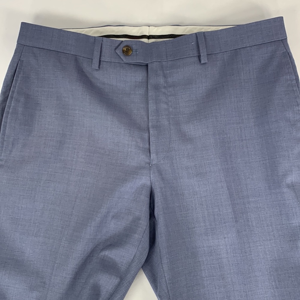 Men's Lauren Ralph Lauren Total Comfort Pants Slate Blue Gray Waist Size 34 - Picture 6 of 9